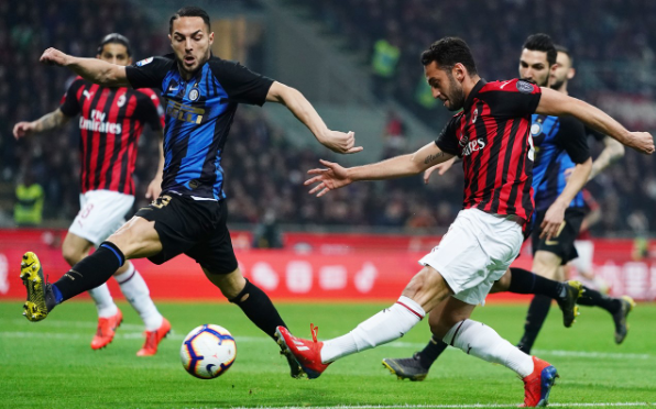  国际米兰轮换阵容，恰尔汗奥卢远射建功